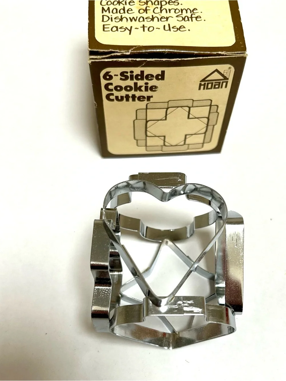 HOAN 6 Sided Cookie Cutter Vintage Hong Kong